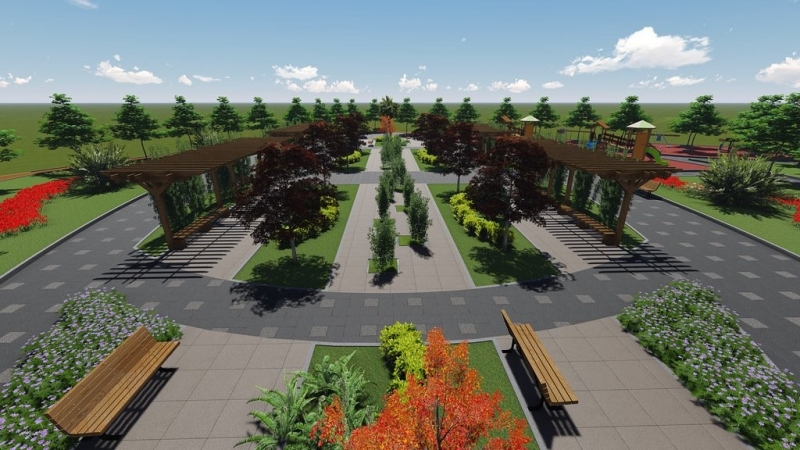 Bahçelievler mahallesine modern park yapılıyor