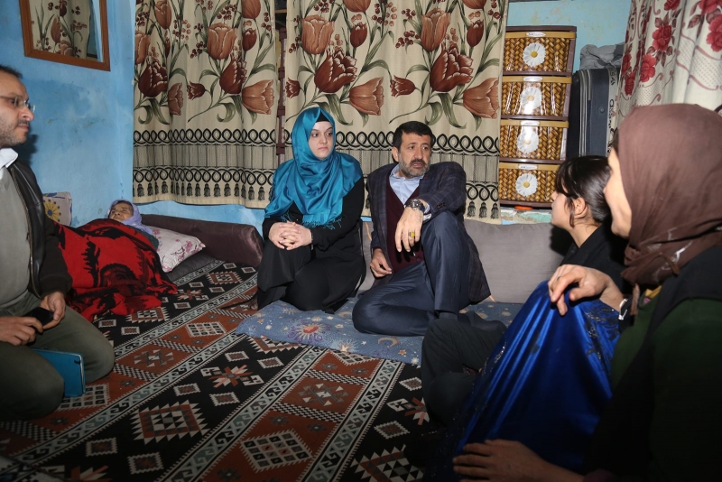 Başkan Ekinci çat kapı ziyaretlerini sürdürüyor 