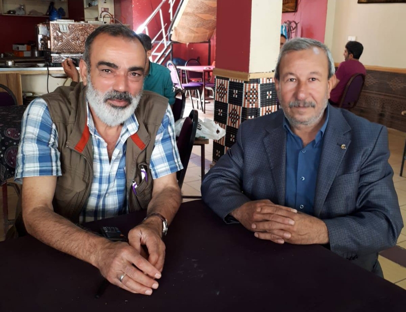 CHP Şanlıurfa Milletvekili adayı Yarış, Gazeteci  Dolaş'ı ziyaret etti