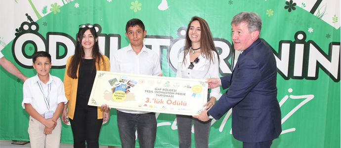 GAP yeşil inovasyon proje yarışmasında ödüller verildi