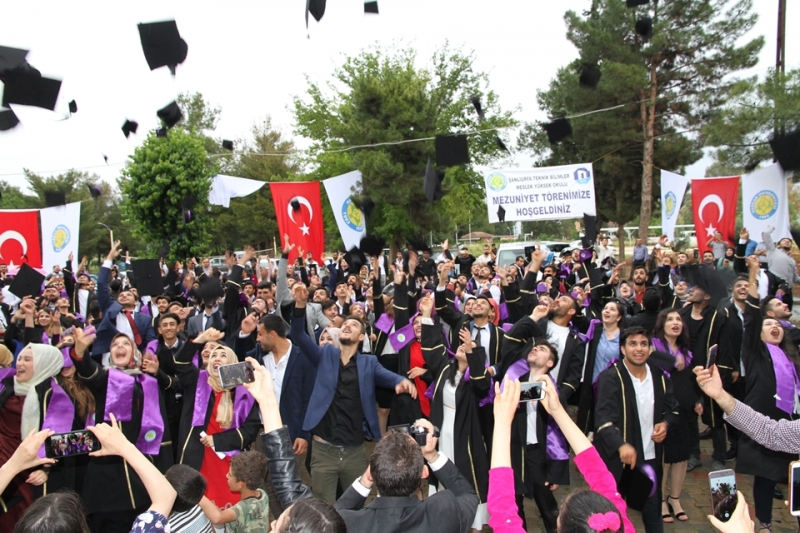 Harran Üniversitesinde mezuniyet törenleri başladı