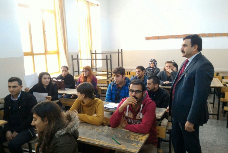İl Milli Eğitim Müdürü Şerafettin Turan bağımlılıkla mücadele  eğitimi alan öğretmenleri ziyaret etti  