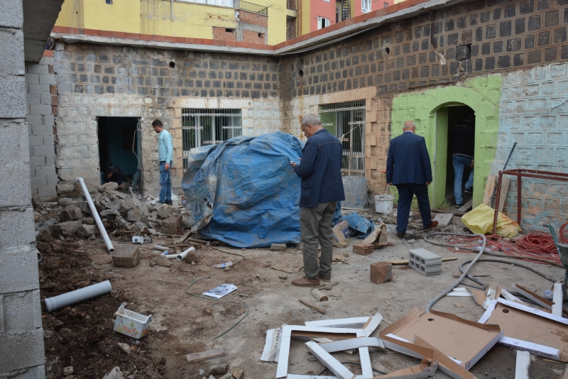 Siverek Belediyesi üçüncü bayan taziye evi yapma çalışmalarına başladı