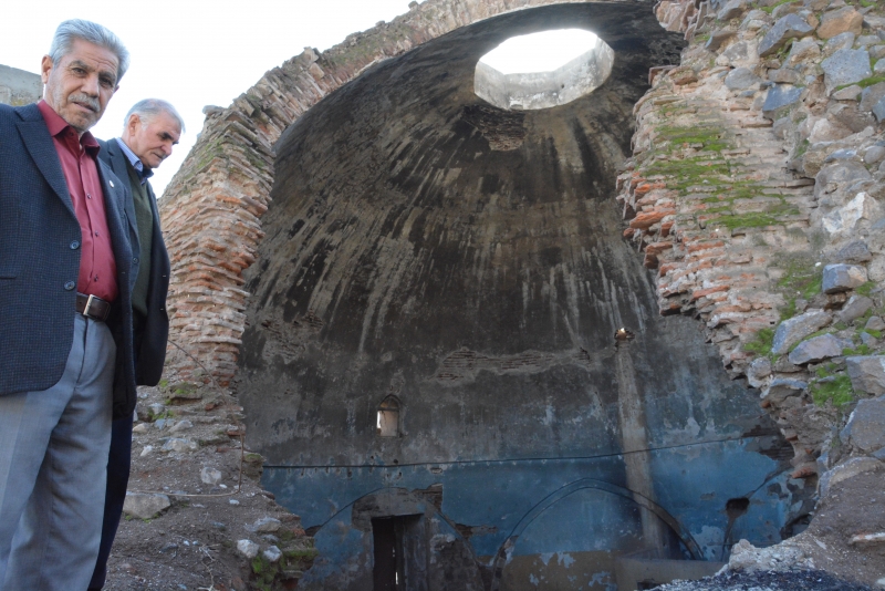 Siverek’te bulunan tarihi hamama restorasyon talebi