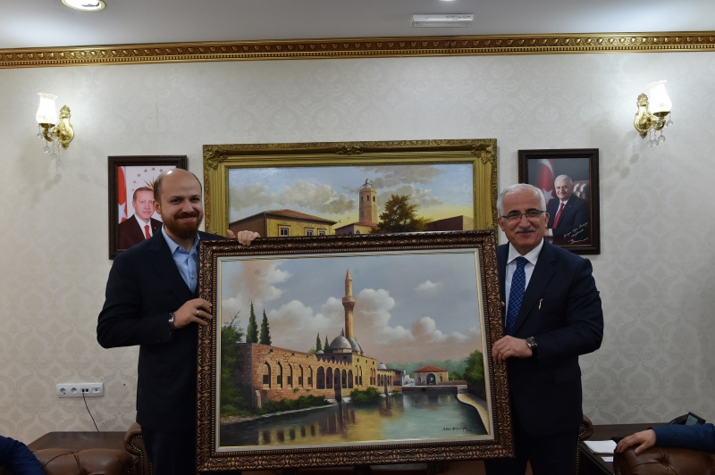 Vali Tuna Bilal Erdoğan’ı ağırladı